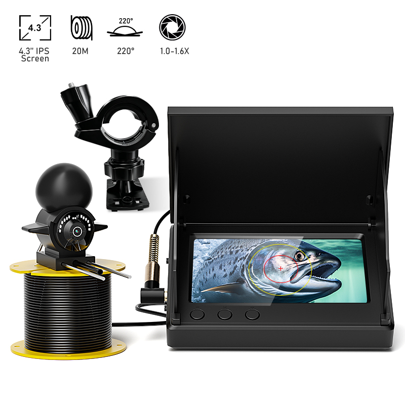 4.3'' LCD Portable Fish Finder - Fishing Depth Finder 评论和价格