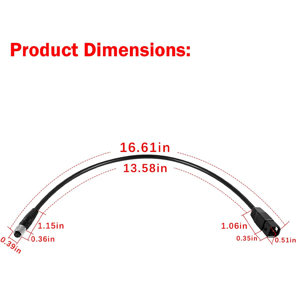 Replacement for1852068 MKR-US2 - Fish Finder Transducer 评论和价格