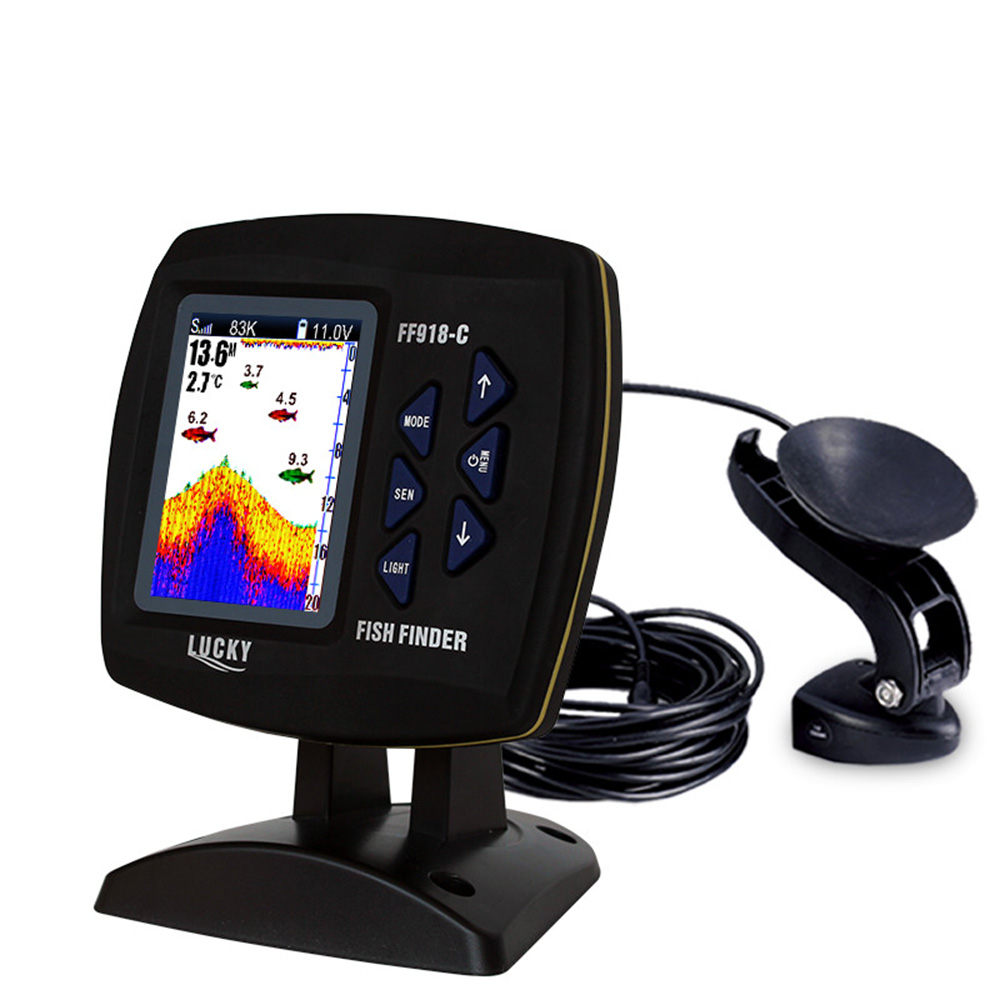 FF918-C100DS Color Screen Wire - Fish Finder Transducer 评论和价格