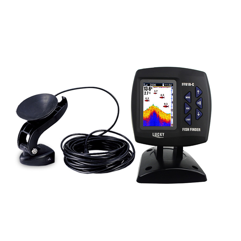 FF918-C100DS Color Screen Wire - Fish Finder Transducer 评论和价格