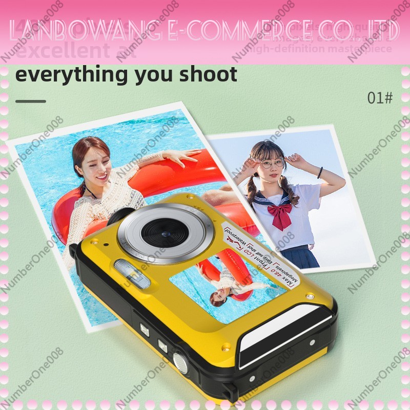 Dual Screen Waterproof Action  - Underwater Camera 评论和价格