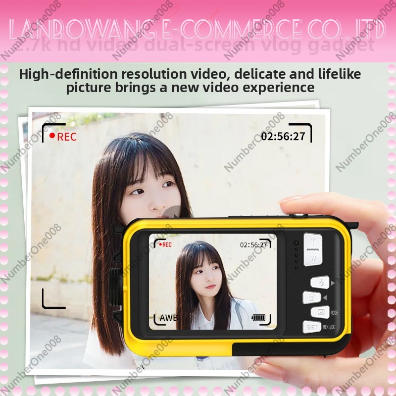Dual Screen Waterproof Action  - Underwater Camera 评论和价格