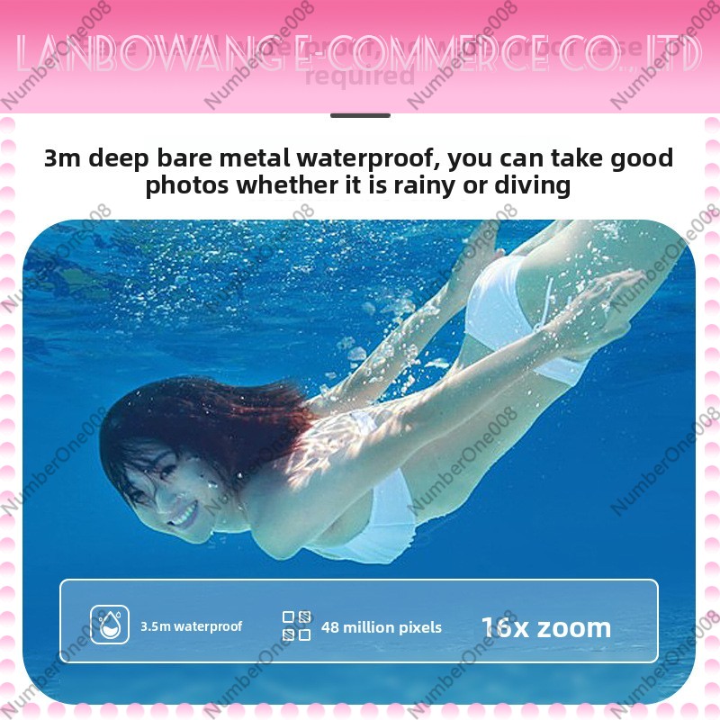 Dual Screen Waterproof Action  - Underwater Camera 评论和价格