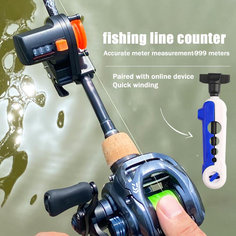 0-999M Fishing Line Counter De - Fishing Depth Finder 评论和价格